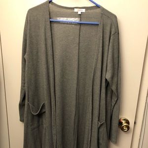 LuLaRoe Sarah Solid Gray